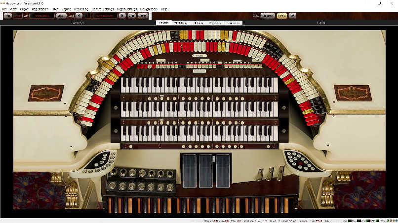 Paramount 310 Console screen