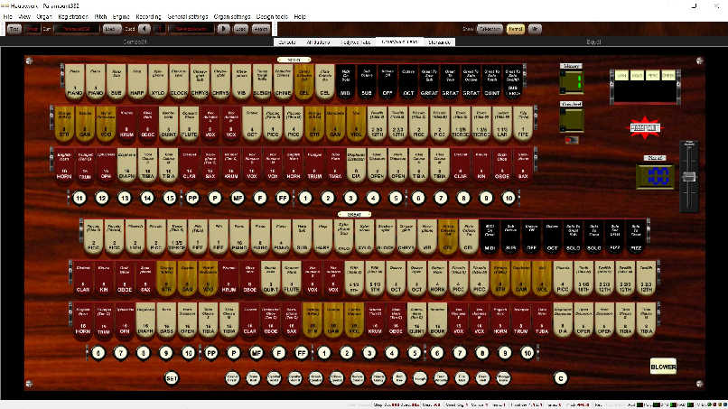 Paramount 332 Great/Solo tabs screen